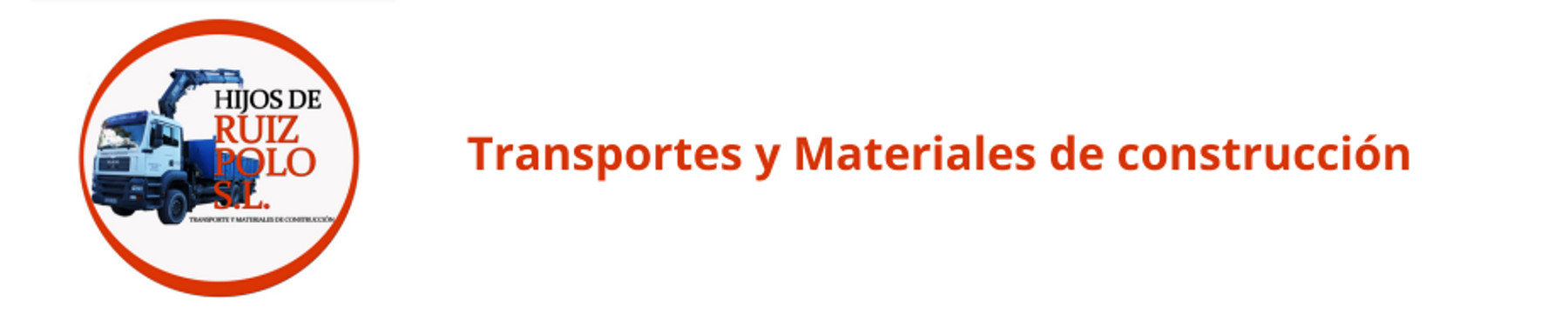 Transportes y materiales de construcción hijos de Ruiz polo